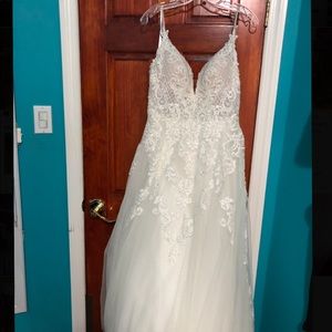 Wedding dress, newly bought never worn